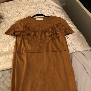Light brown suede Forever 21 dress! (2 FOR 20!)